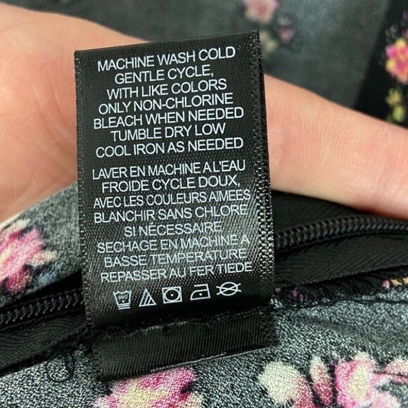 NEW AFRM Hart Floral Print Peplum Cutout Top Bohemian Nordstrom Bell Sleeve Boho - Picture 10 of 15